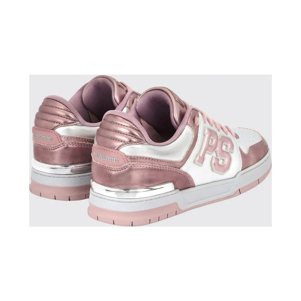 Plein Sport Viper II Laminated Leather Pink (FAESWSC2772SLE004N0370)