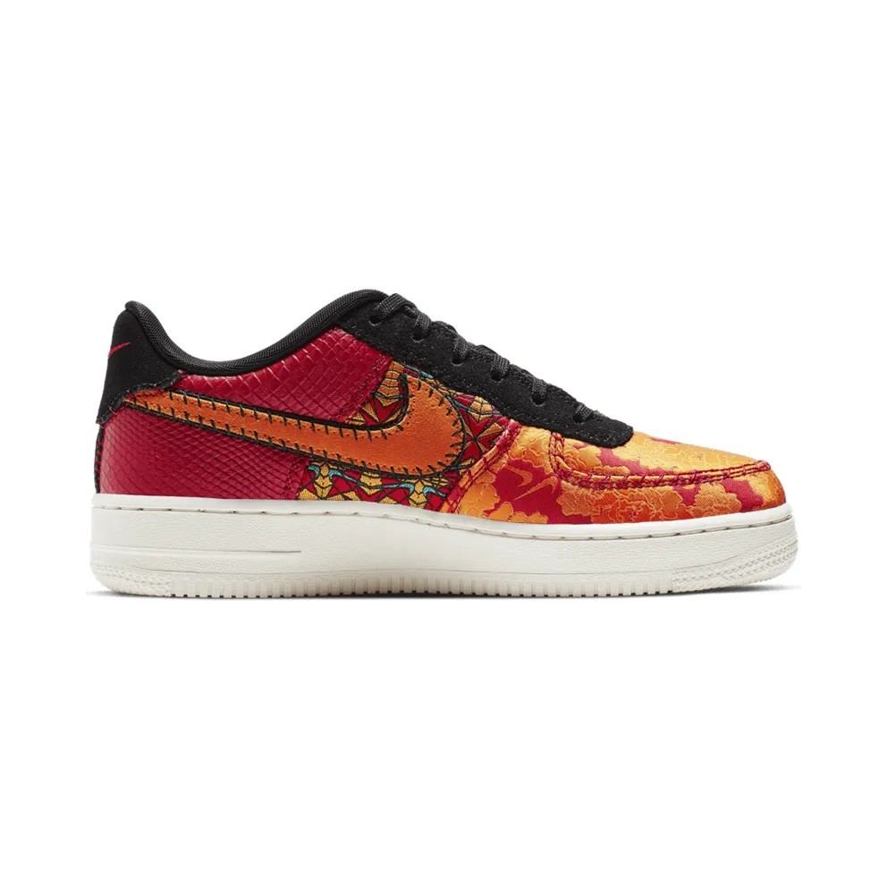 Nike Air Force 1 Low Chinese New Year 2019 (GS) Gym Red/Black-Canyon Gold-Orange Peel (AV5167-600)
