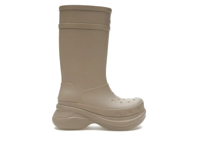 Balenciaga x Crocs Boot Beige Rubber (677384W1S8E2500)