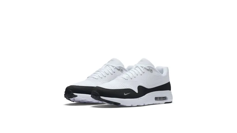 Nike Air Max 1 Ultra White Black White/Black-Wolf Grey (819476-101)