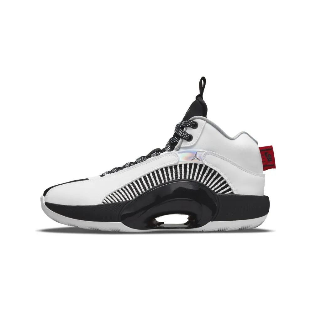 Jordan XXXV White Metallic Silver Black (GS) (CQ9433-101)