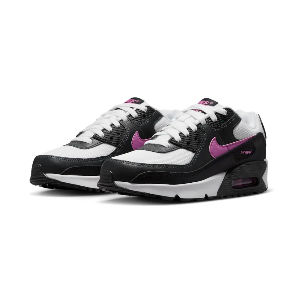 Nike Air Max 90 White/Black/Anthracite/Playful Pink (IQ0098-104)