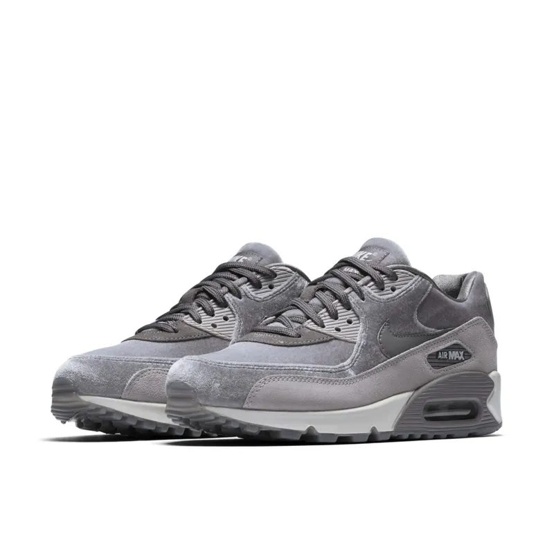Nike Air Max 90 Velvet Gunsmoke (W) Gunsmoke/Gunsmoke (898512-007)