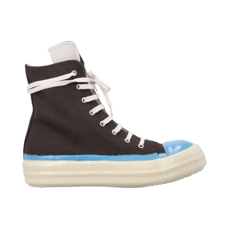 Rick Owens Drkshdw High-Top-Sneakers mit Schnürung “Black” (DU02E7800DODP)