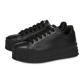 Moschino Sneakers Platform Aus Leder (POLMA15045G18MF0000)
