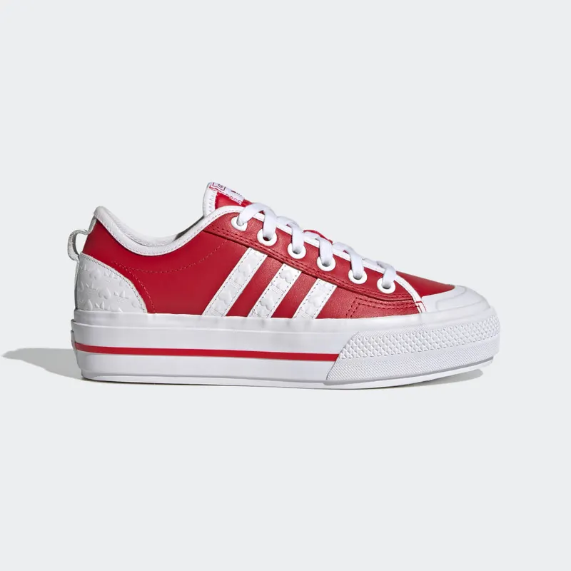 Adidas Nizza RF Platform ‘Heart Embossed – Scarlet’ Scarlet/Cloud White/Core Black (FZ1841)