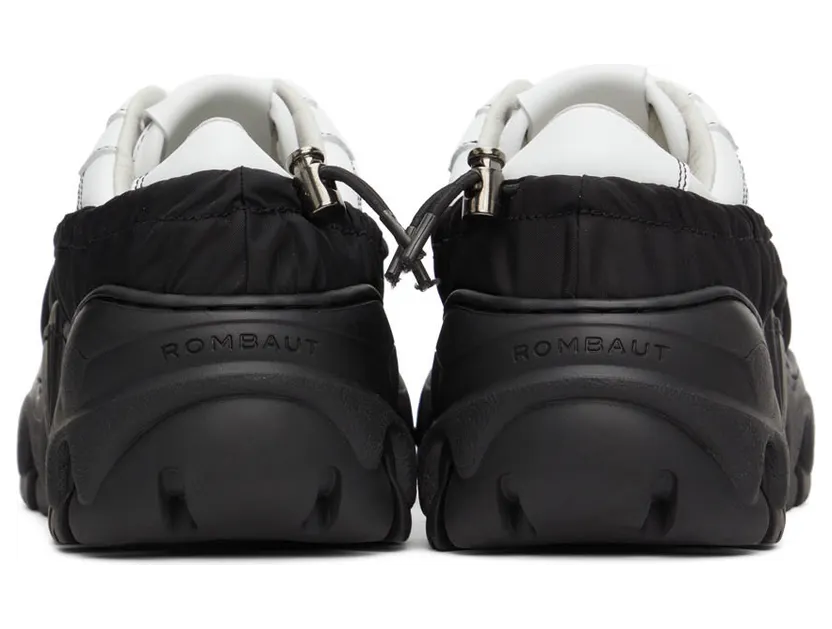 Rombaut SSENSE Exclusive Black & White Boccaccio II Sneakers (PTSEA290FEL) (2)
