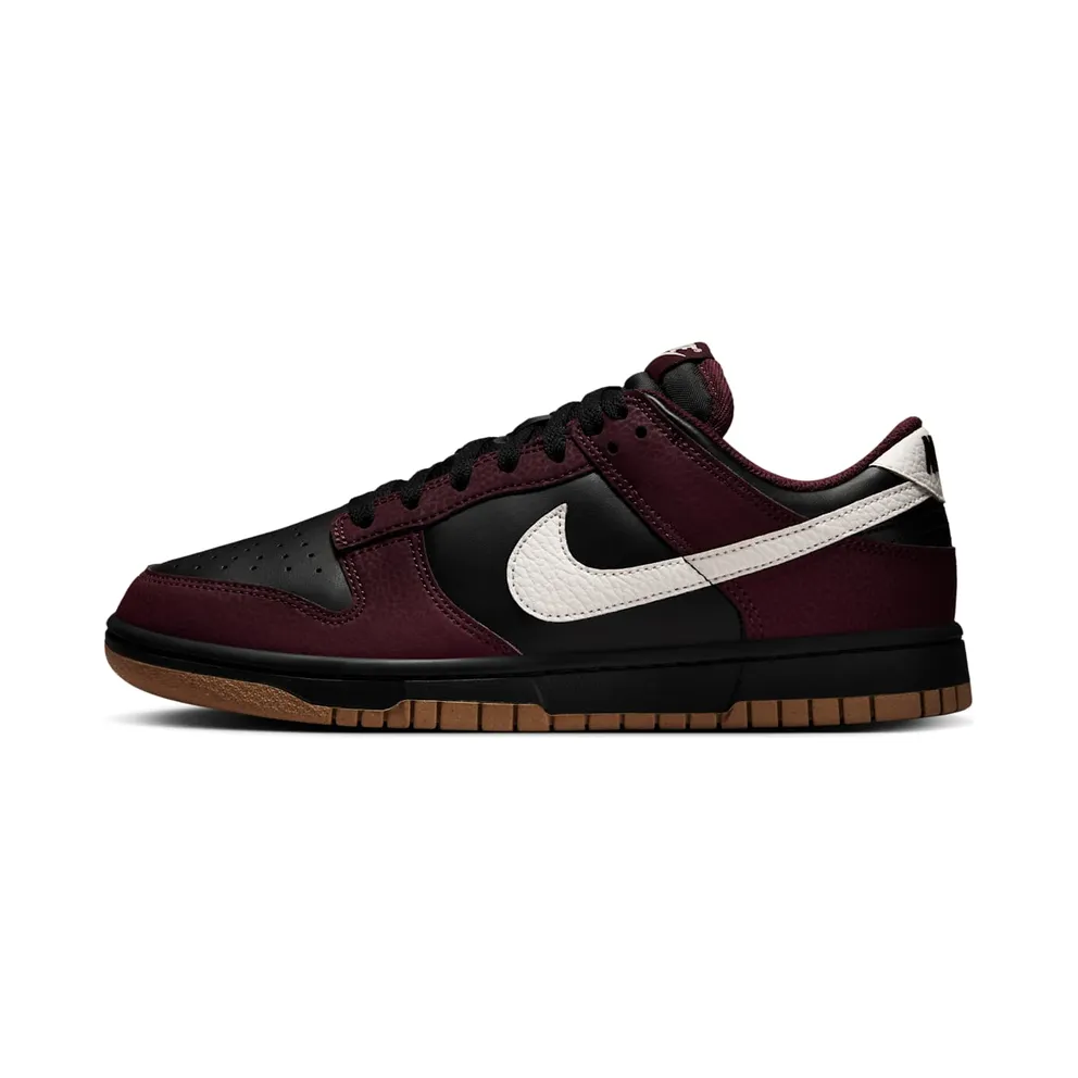 Nike Dunk Low Next Nature “Burgundy Crush Black” (HM9658-600)