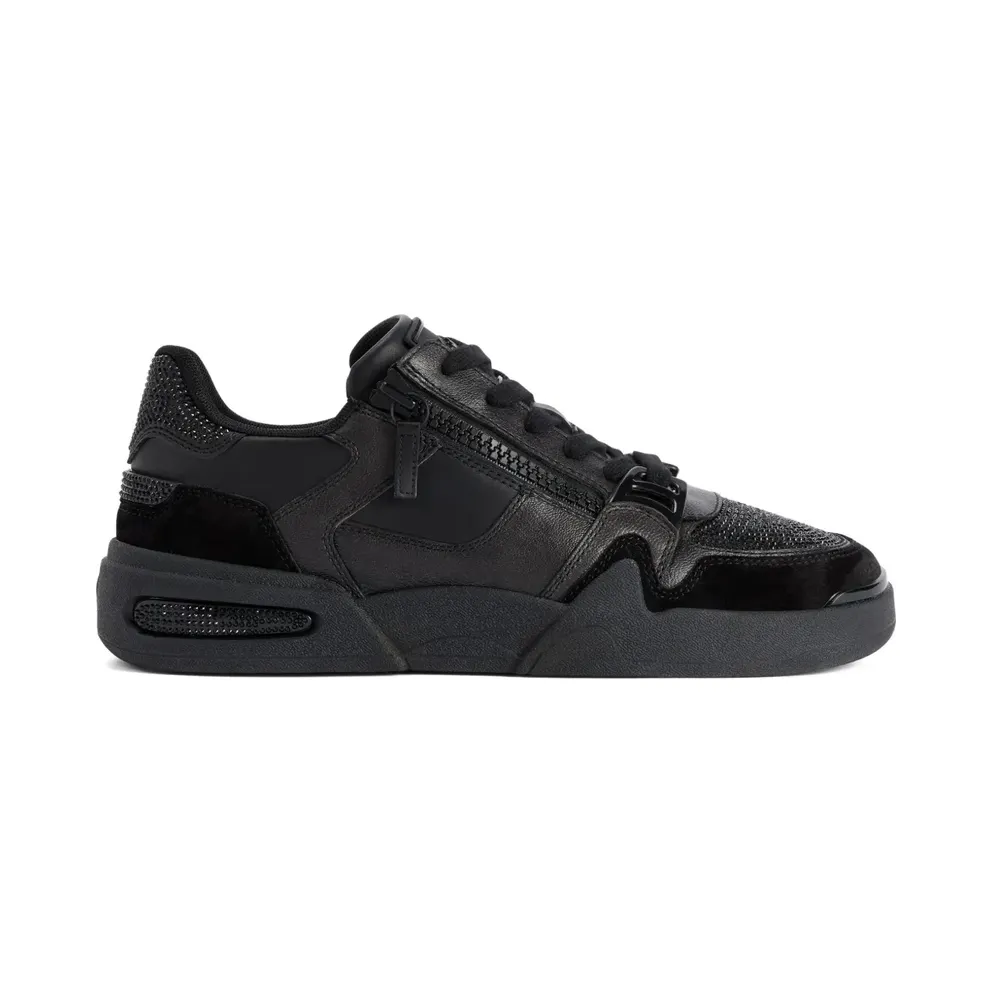 Giuseppe Zanotti Frankie sneakers verfraaid met kristallen – Schwarz (RU50016001)