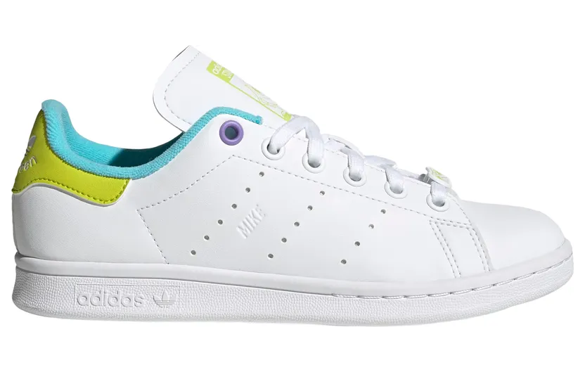 adidas Stan Smith Monsters Inc. Mike Wazowski White (Kids) (GY3532)