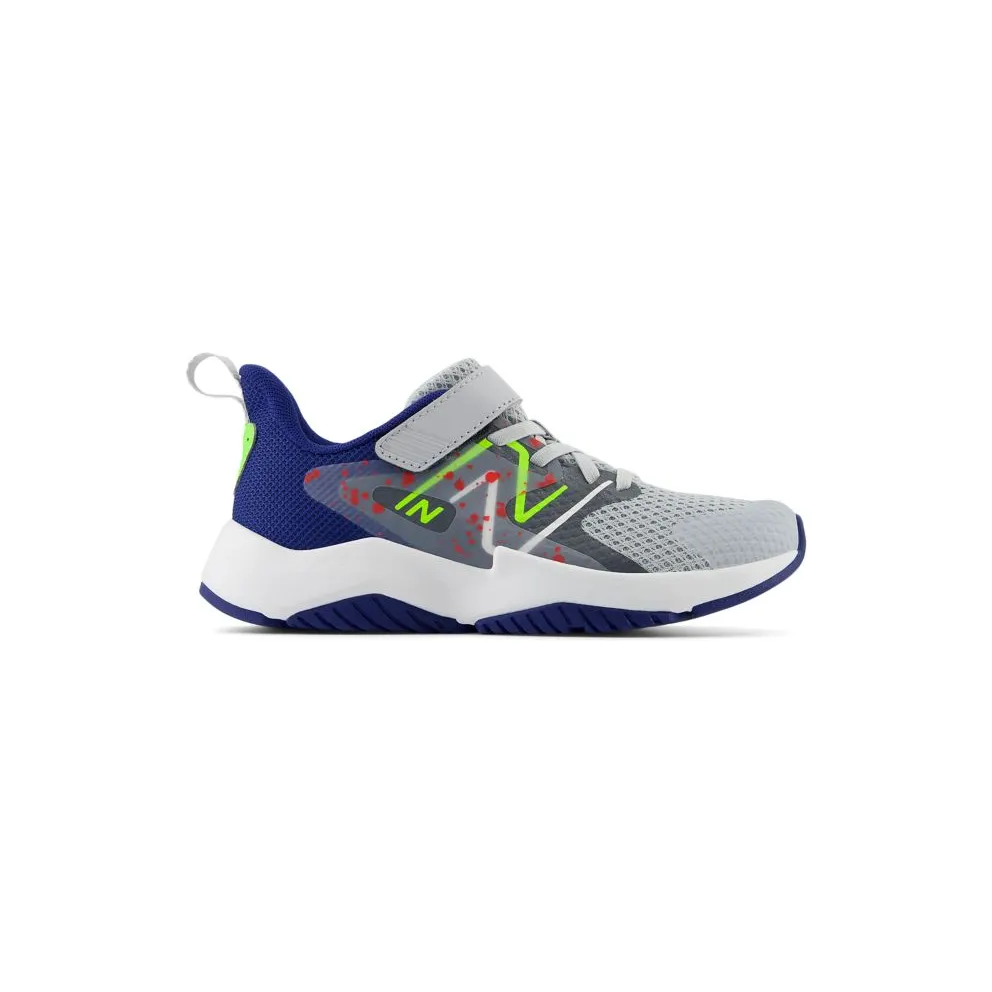 New Balance Rave Run v2 Bungee Lace Granite Inkwell Pixel Green (YTRAVKG2)