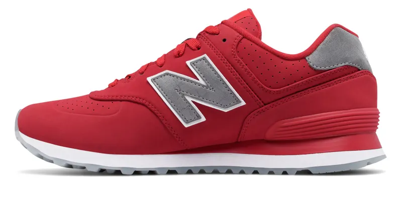 New Balance  574 Synthetic Red Red/Grey (ML574SYD)
