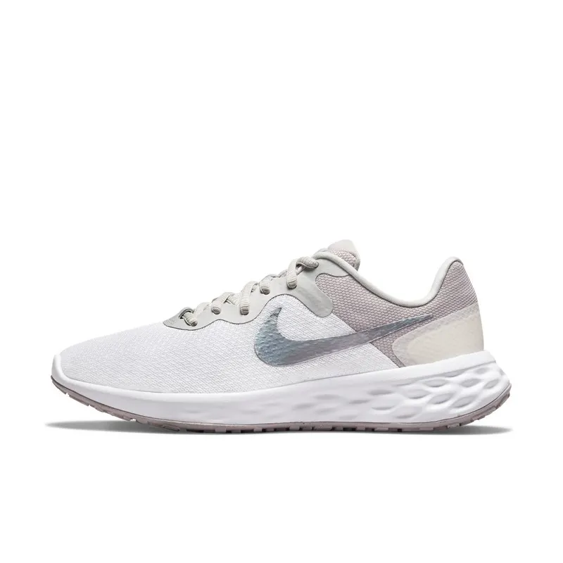Nike Revolution 6 Next Nature Premium Road Running White 50% Sustainable Materials (DC9007-111)