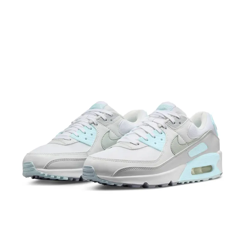 Nike Air Max 90 White Glacier Blue (DH8010-104)