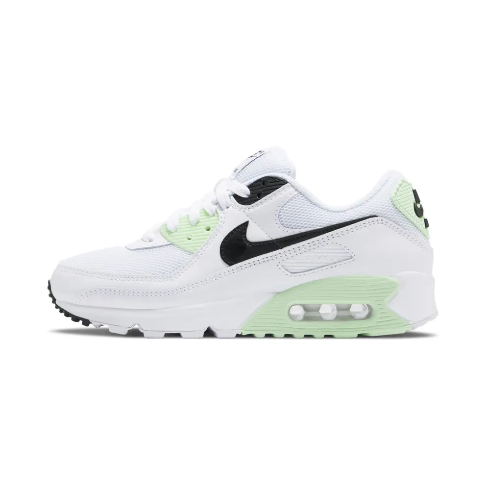 Nike Air Max 90 White Vapor Green Black (W) White/Vapor Green-Black (CT1039-101)