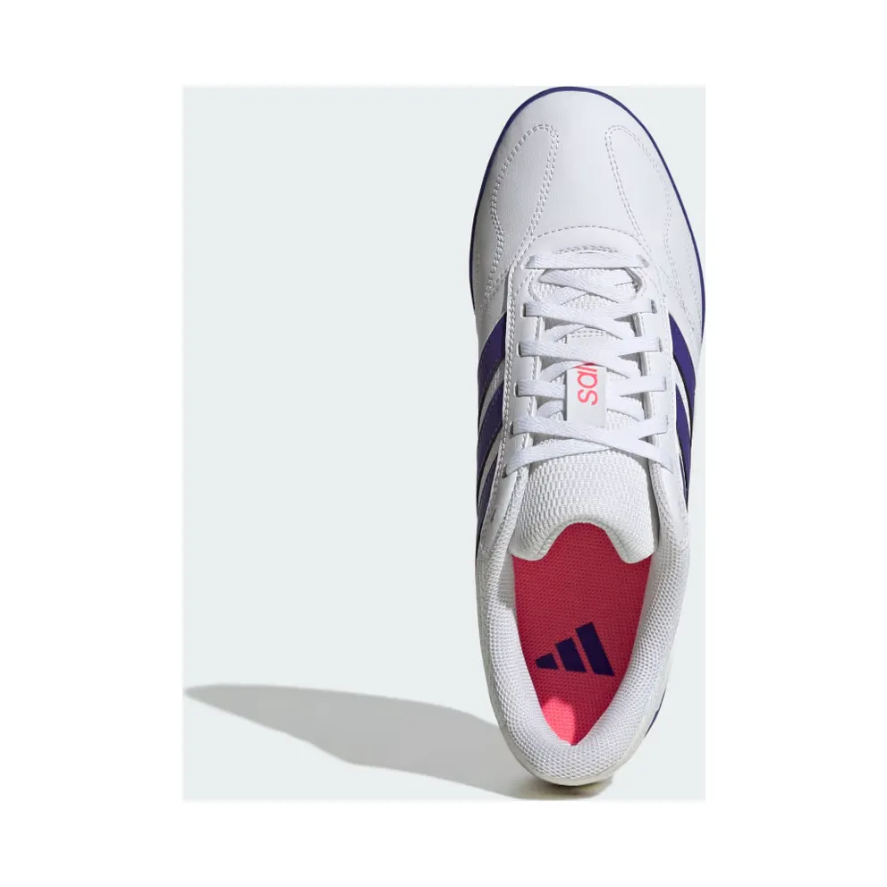 adidas Super Sala Competition III Indoor Football “Cloud White / Pure Purple / Solar Turbo” (JP6987)