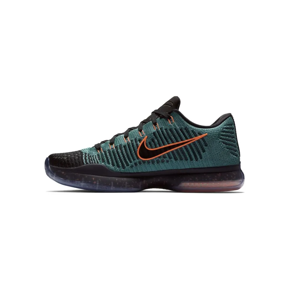 Nike Kobe 10 Elite Low Drill Sergeant Dark Atomic Teal/Mineral Teal-Black-Total Orange (747212-303)