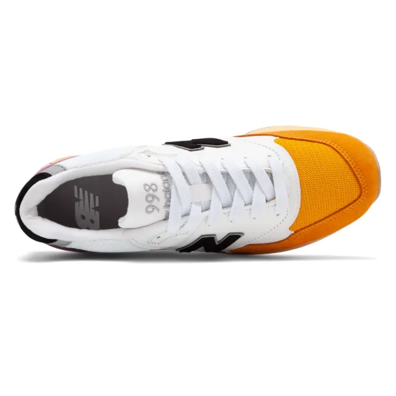 New Balance 998 Coastal Pack White/Orange/Black (M998PSD)