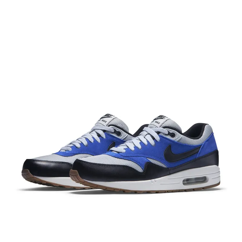 Nike Air Max1 Essential Grey Mist/Black-Lyon Blue Grey Mist/Black-Lyon Blue (537383-022)