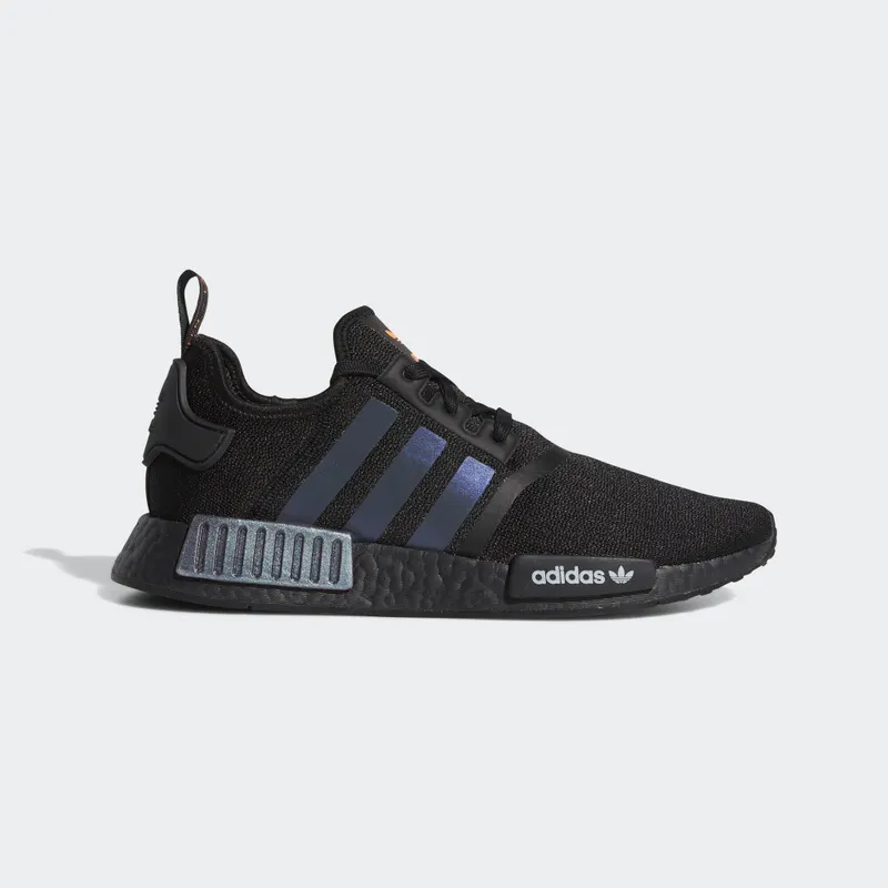 adidas NMD R1 Reflective Xeno Core Black/Solar Orange/Cloud White (FV8025)