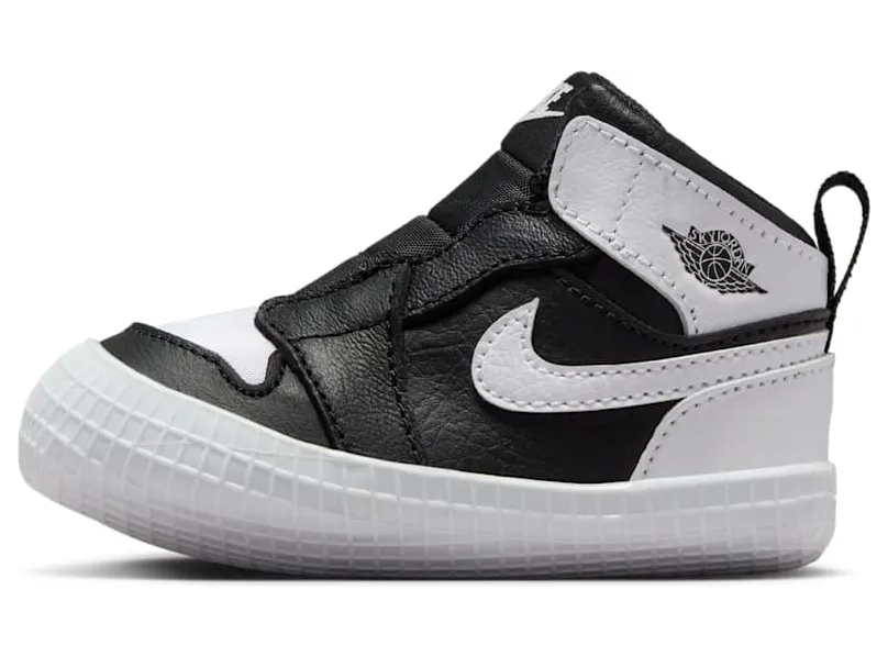 Jordan 1 Crib Bootie Black White (AT3745-010)