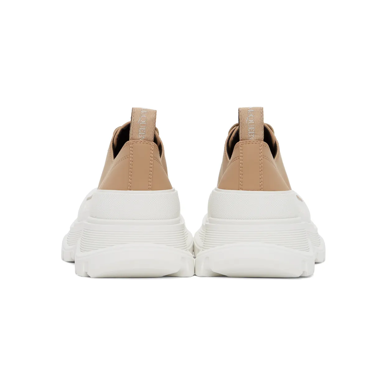 Alexander McQueen Brown Tread Slick Low Sneakers (682418W4RJ4) (4)