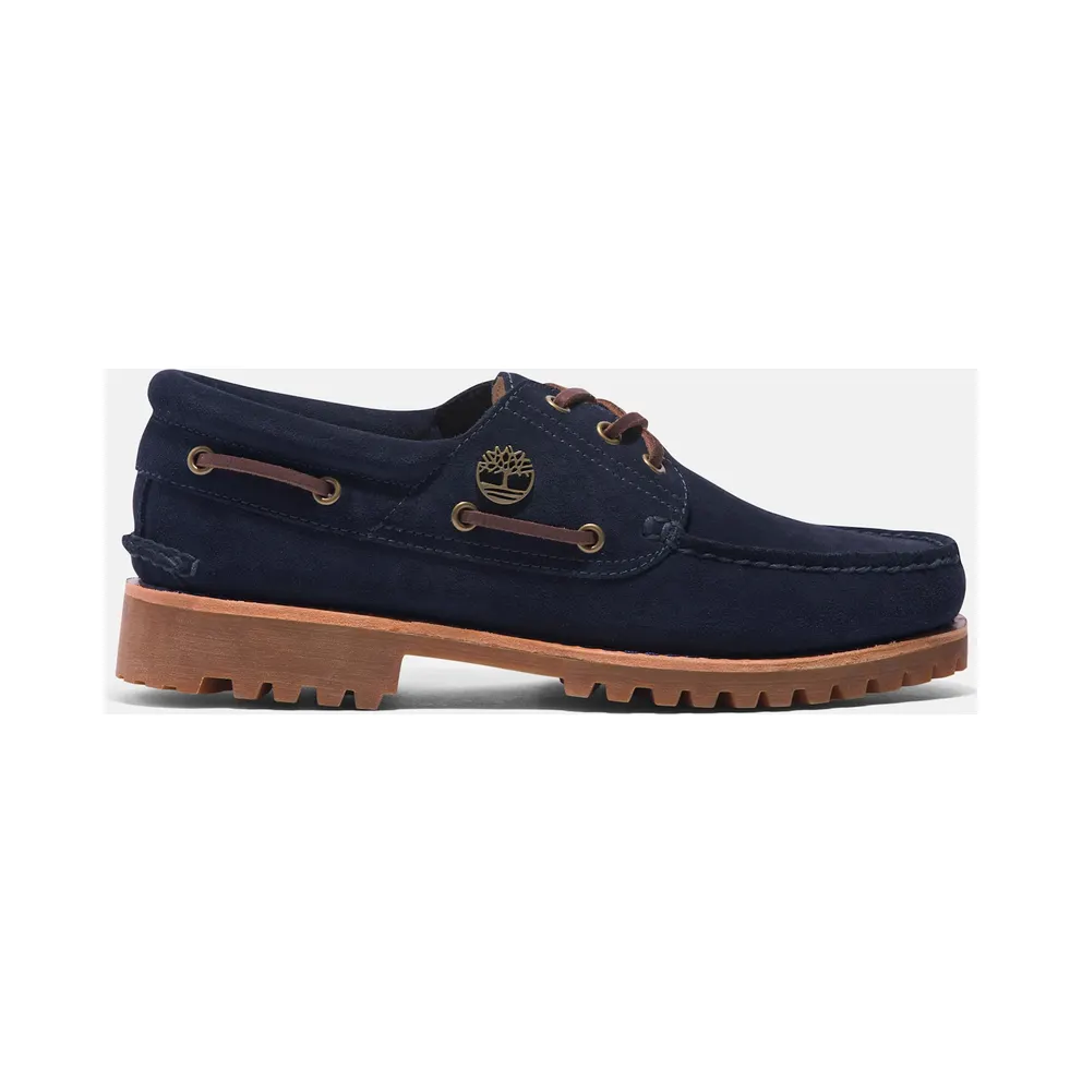 Timberland 3-Eye Classic Lug C.F. Stead Dark Blue Suede (TB0A683W-EP3)