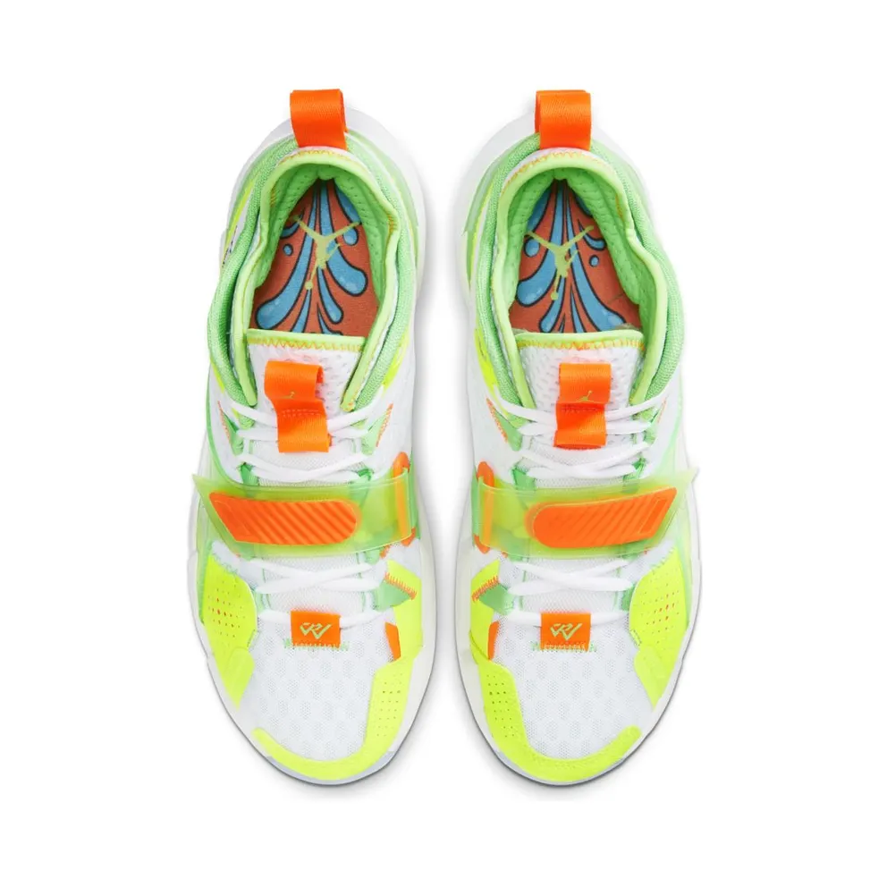 Jordan Why Not Zer0.3 Splash Zone White/Green-Orange-Volt (CZ3616-100)