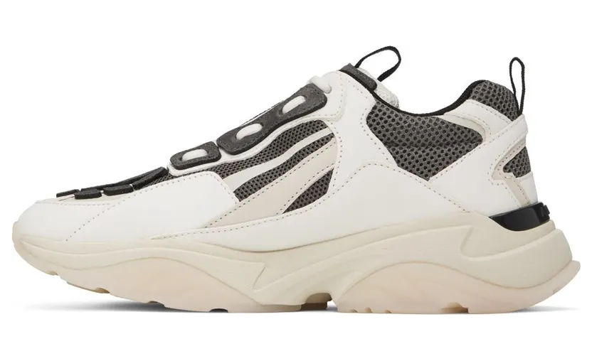 AMIRI Black & Gray Bone Runner Sneakers (AW22MFS001) (3)