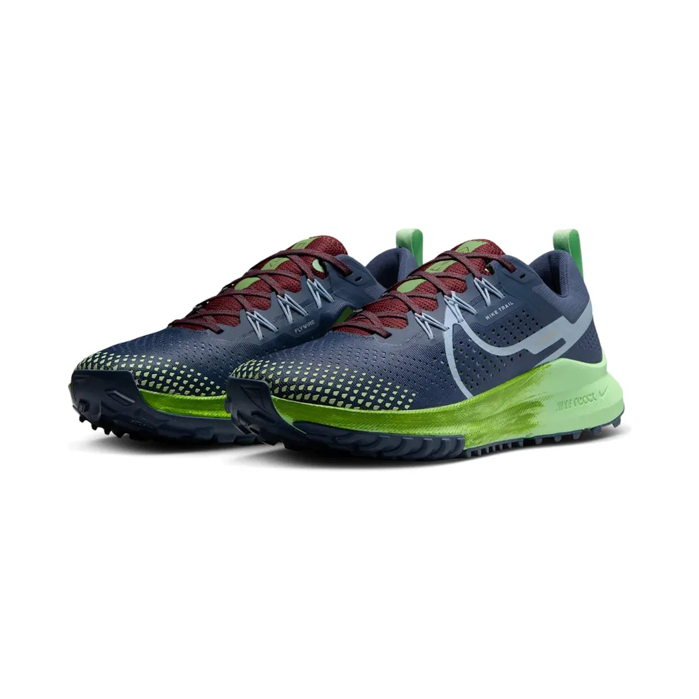 Nike React Pegasus Trail 4 Thunder Blue Chlorophyll Vapor Green Light Armory Blue (DJ6158-403)