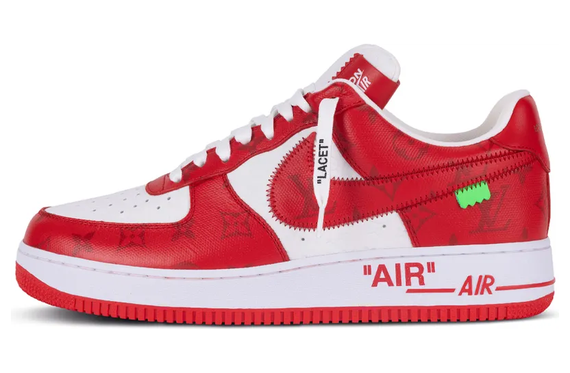 nike-air-force TBC-NXLV White Red