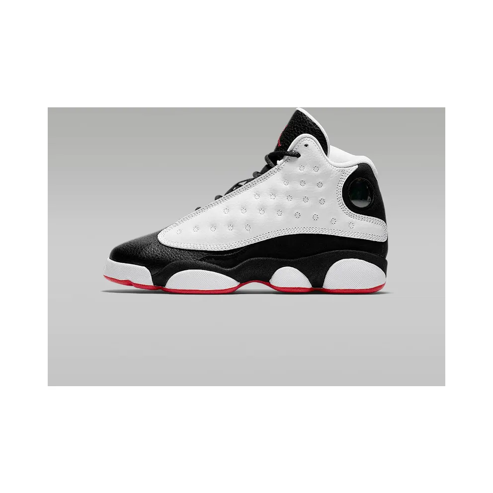Jordan 13 Retro He Got Game 2018 (GS) White/True Red-Black (884129-104)