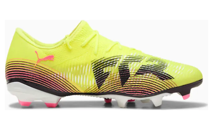 Puma Future 8 Match Low FG/AG Yellow Alert Black Sun Struck (108372-03)