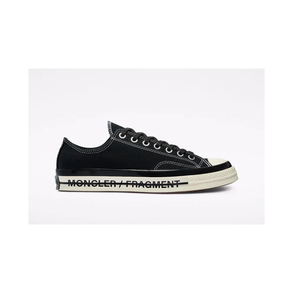 Converse 7 Moncler FRGMT + Converse Chuck 70 Black/Black/egret