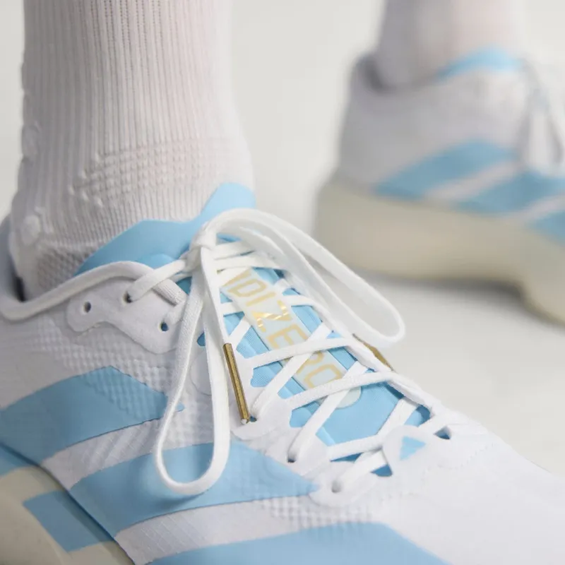 Adidas Adizero Evo SL “White Clear Blue” (JQ4527)