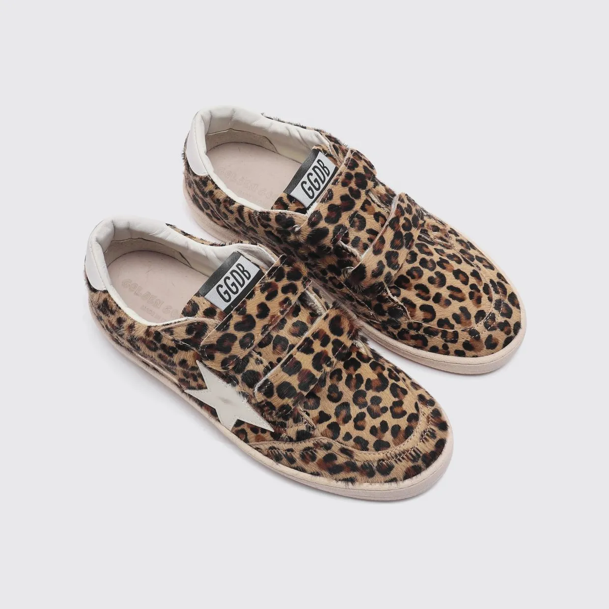 Golden goose Ball Star Animalier Pony Skin Sneakers Brown (GTF00501F00805383247)