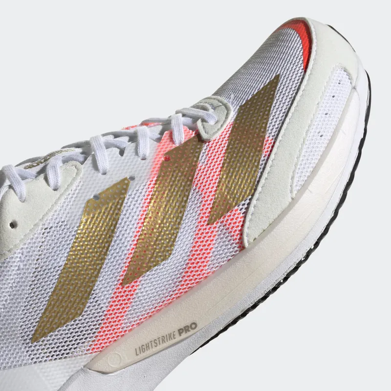 adidas Adizero Adios 6 Tokyo Cloud White / Gold Metallic / Solar Red (FY4074)