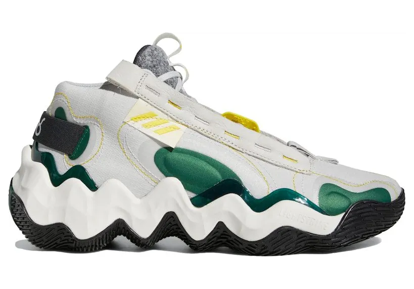 adidas Exhibit B Candace Parker Mid Grey Team Dark Green (GZ2378)