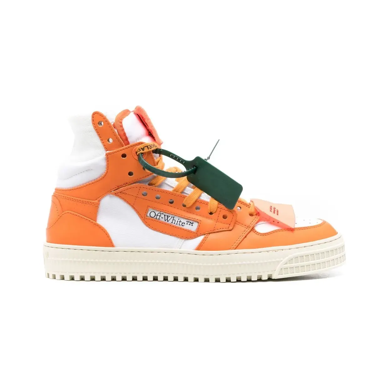 Off-White 3.0 Off-Court high-top “Orange” (OMIA065S23LEA0010122)