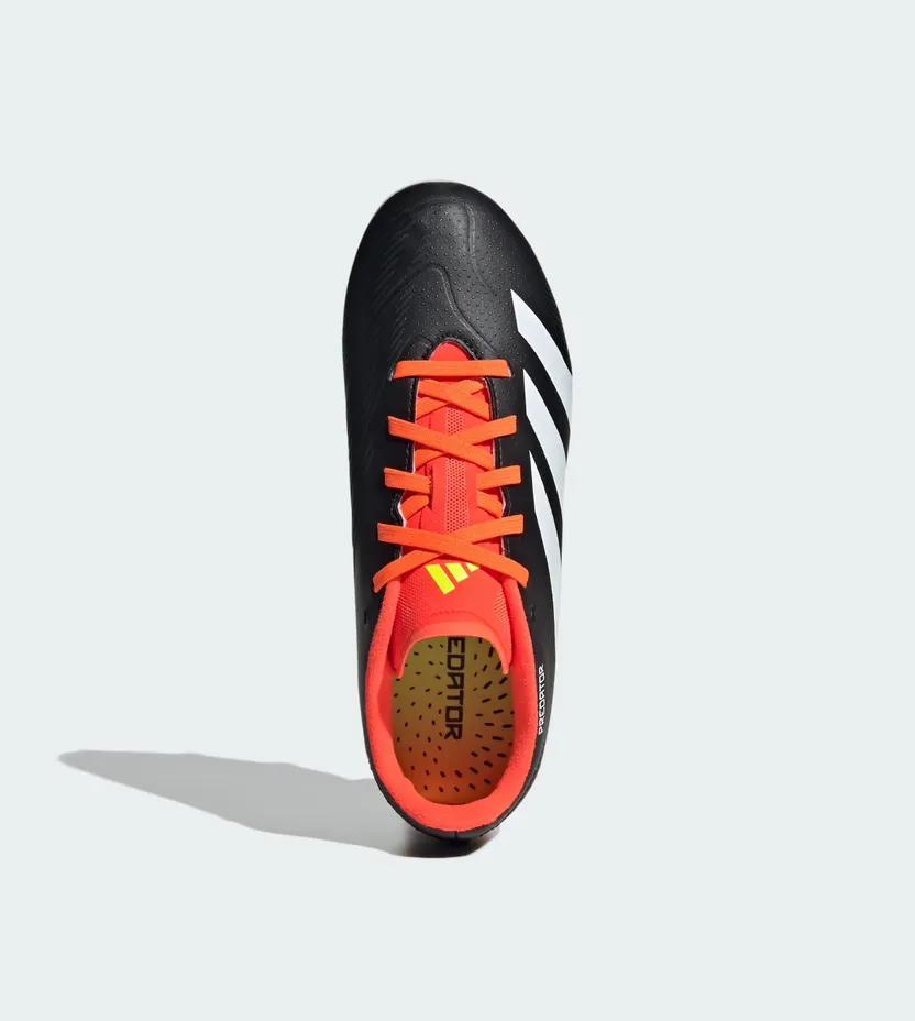 adidas Predator 24 League FG Core Black Cloud White Solar Red (IG7748)