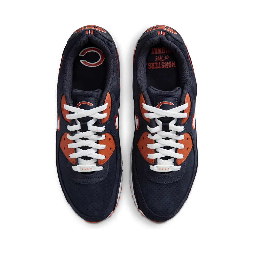 NFL x Nike Air Max 90 – Chicago Bears – “Marine / White / University Orange” (IW1138-400)