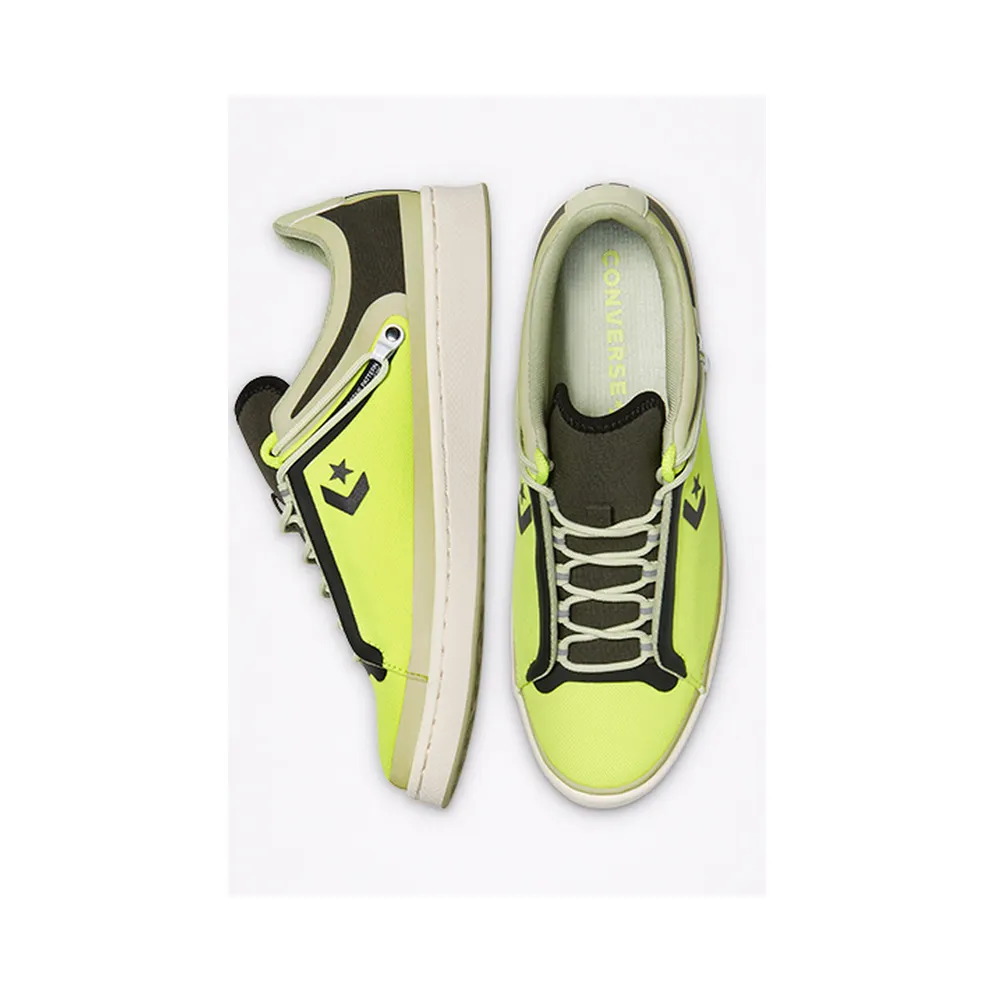 Converse Pro Leather Low ‘Seam Tape – Lemon Venom’ Lemon Venom/Black/Egret (169523C)