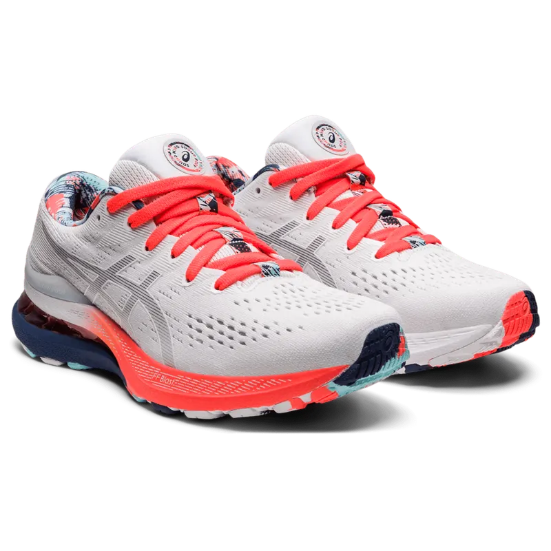 Asics GEL-KAYANO 28 White/Thunder Blue (1012B156.960)