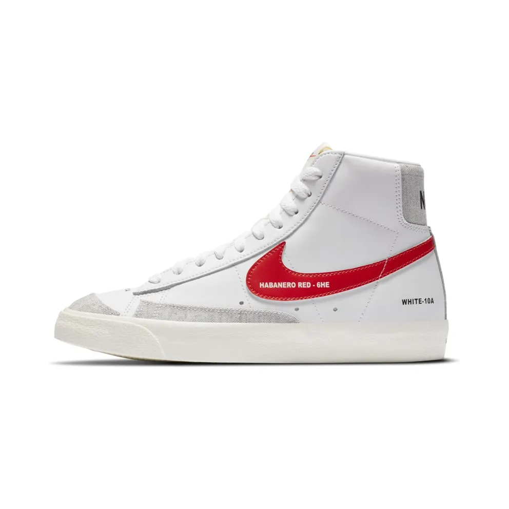 Nike Blazer Mid 77 Color Code White (W) White/Blue-Red-Green-Black (DA2142-146)
