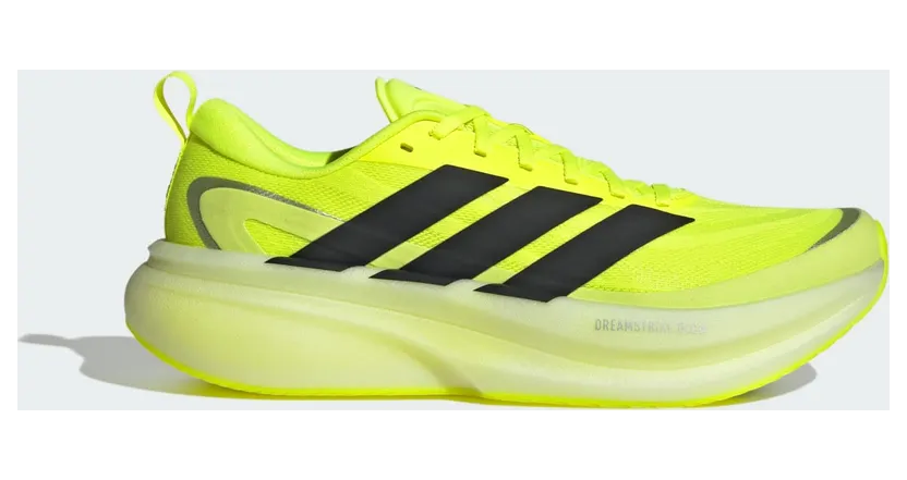 Adidas SUPERNOVA GLIDE M RUNNING SHOES Solar Yellow / Core Black / Matte Silver (KJ8658)