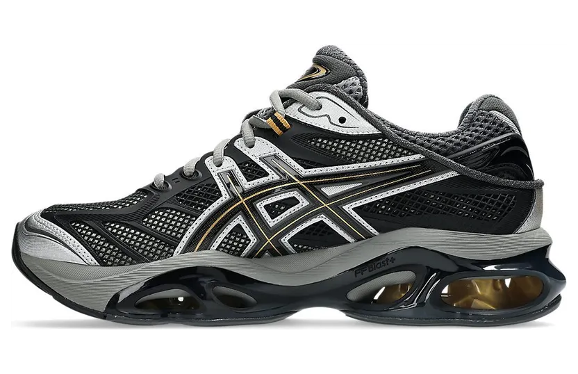 Asics Gel-Kinetic 2.0 “Clay Grey Black”: statement in donkere tinten (4)