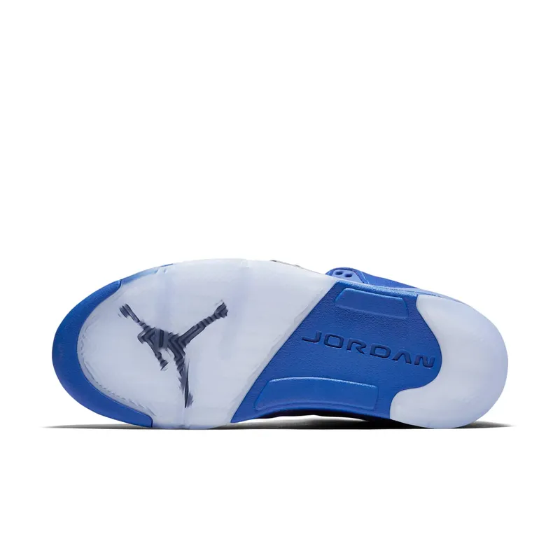 Jordan 5 Retro Blue Suede Game Royal/Black (136027-401)