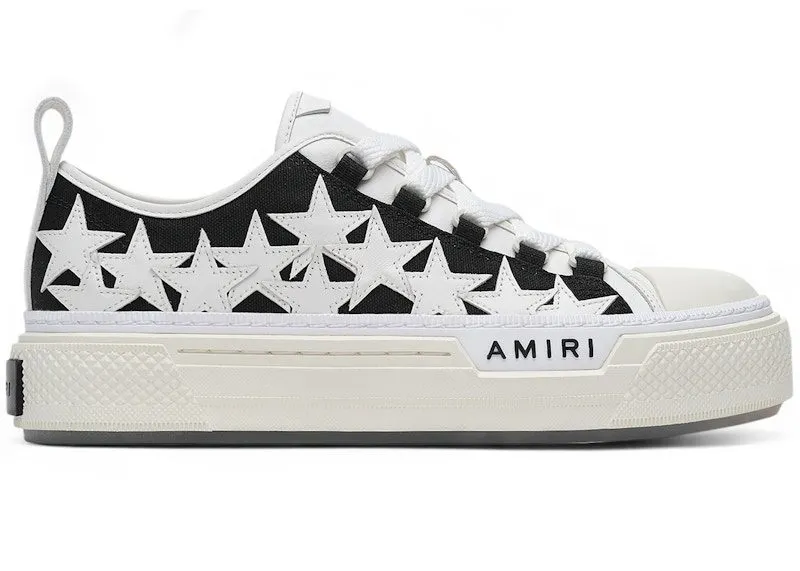 AMIRI Stars Court Low Black White (AWFOSR1118-001)