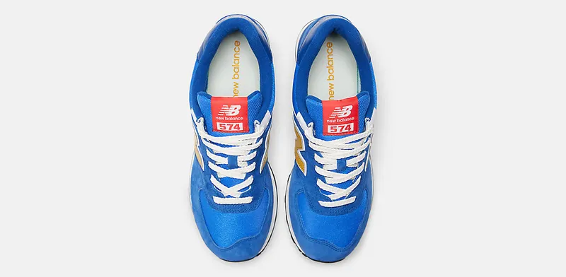 New Balance 574 Royal Blue Gold (U574HBG)