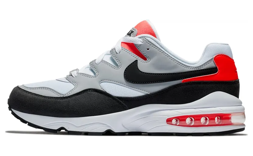 Nike Air Max 94 Wolf Grey Bright Crimson (747997-006)